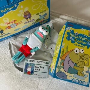 Pop Mart Bikini Bottom Buddies - Cool Fish Plush